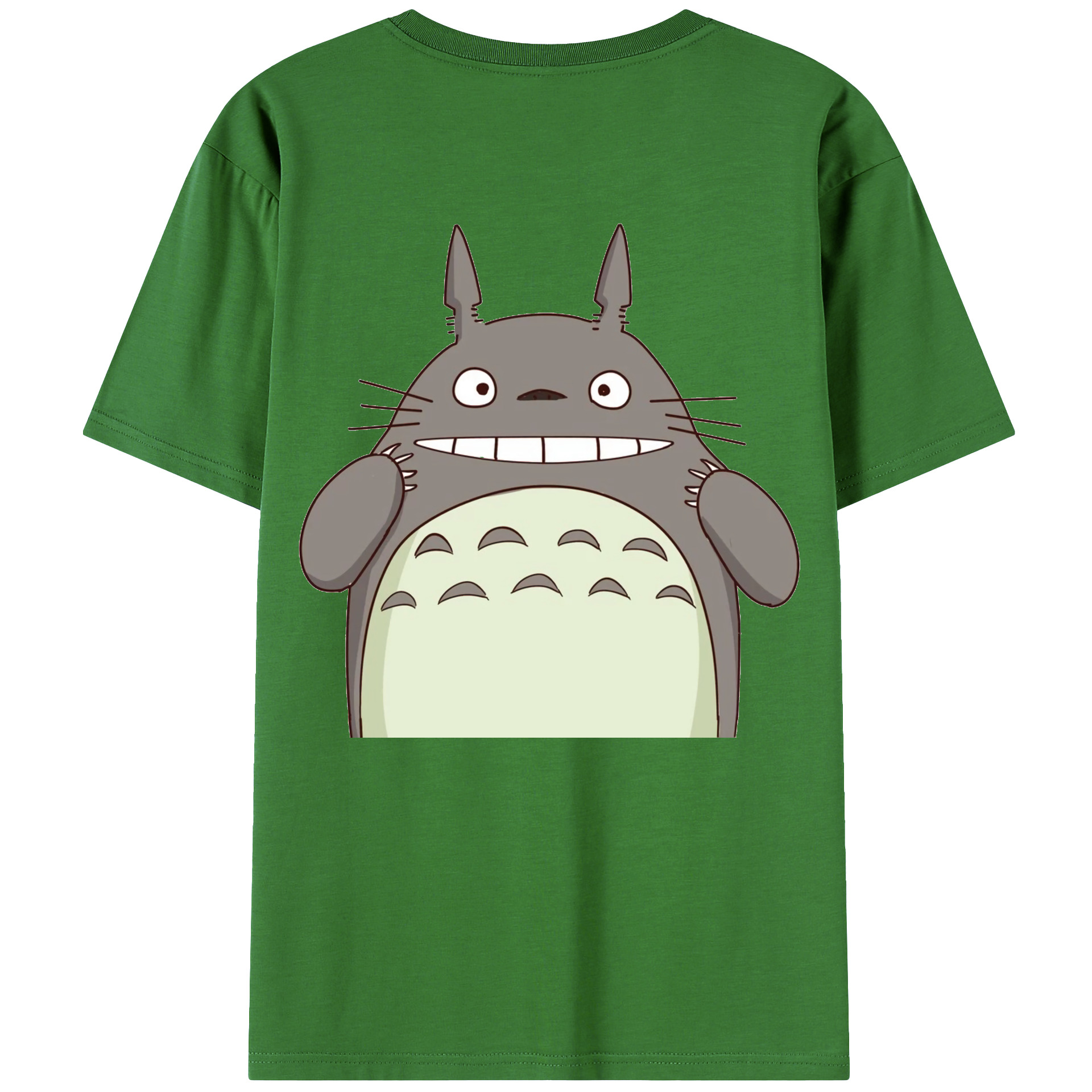 （画像用） となりのトトロ 草壁メイ 草壁サツキ My Neighbor Totoro Satsuki Kusakabe Mei Kusakabe レディース半袖Tシャツ(バックプリント)